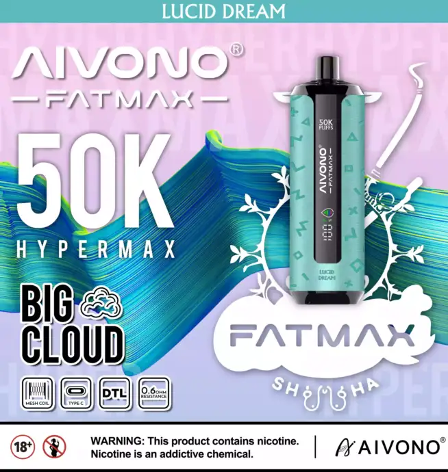 AIM FATMAX 50000 Ihr langlebiger Einweg-Vape