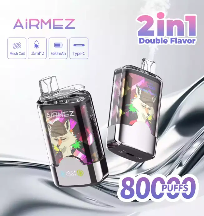 Airmez FOX 2 IN 1 – Zwei Aromen. Ein Gerät.