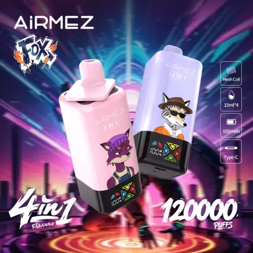 Airmez FOX 4 IN 1 – Vier Aromen, ein Erlebnis