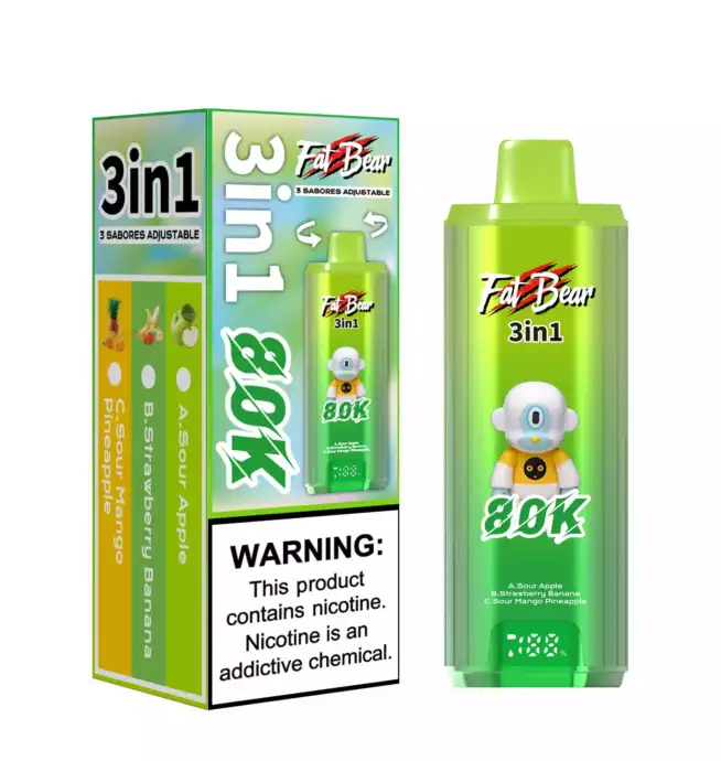 Aivono AIM FATBEAR 80K Puffs Dual Mesh Coil Vape