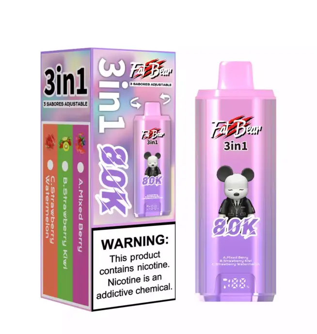 Aivono AIM FATBEAR 80K Puffs Dual Mesh Coil Vape