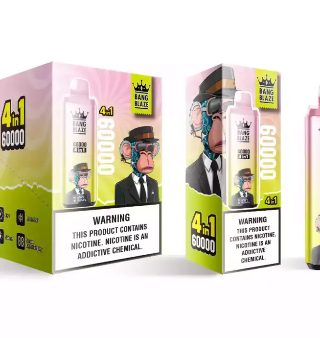 BANG BLAZE 60000 DSK050 – Vape mit 4 Aromen & Power