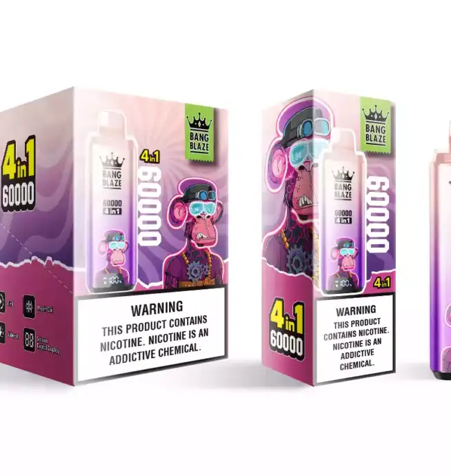 BANG BLAZE 60000 DSK050 – Vape mit 4 Aromen & Power