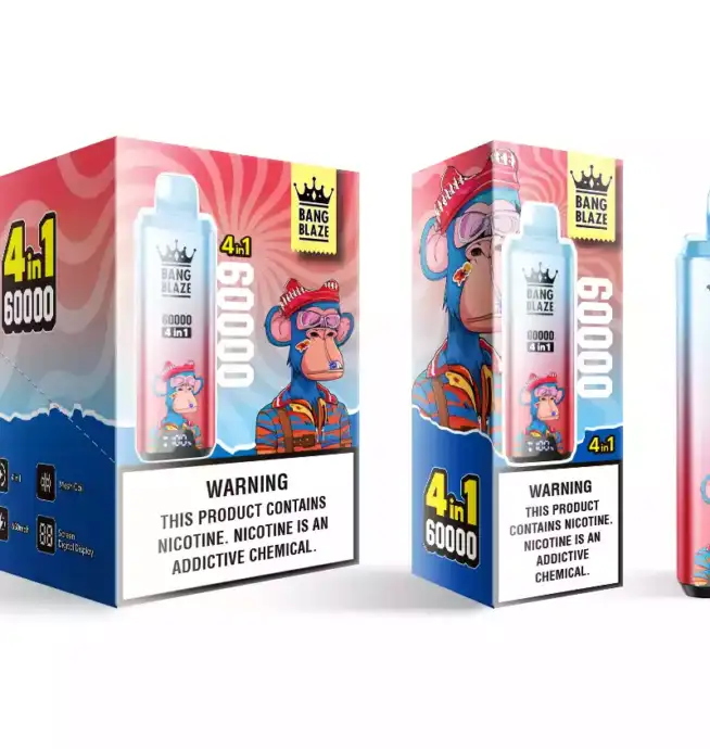 BANG BLAZE 60000 DSK050 – Vape mit 4 Aromen & Power