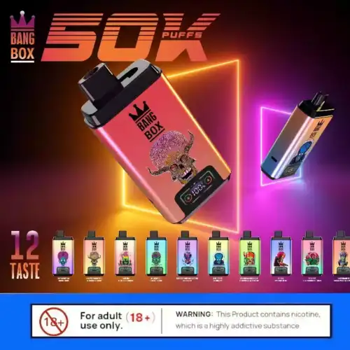BANGBOX 50000 – Vape mit Dual-Geschmack & Power