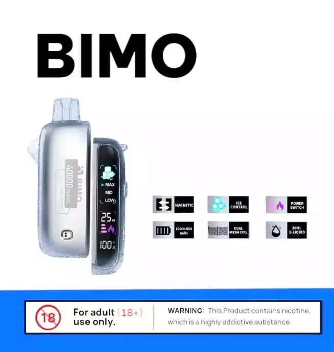 BIMO 40K – Einweg-Vape mit Mesh & Pod-System