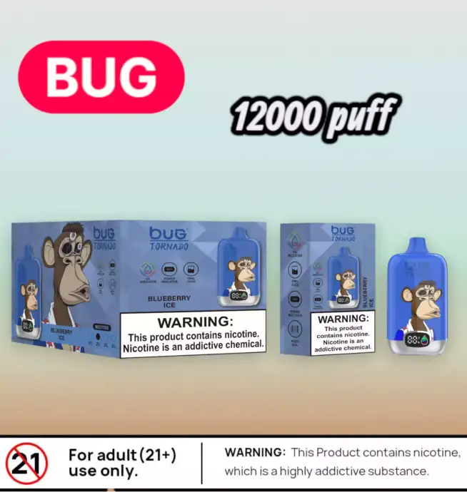 BUG-01-Monkey 12000 Puffs Einweg-Vape