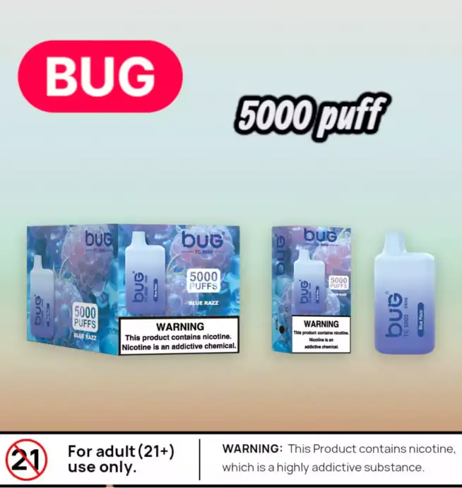 BUG-04 BC5000 – 5000 Züge Einweg-Vape