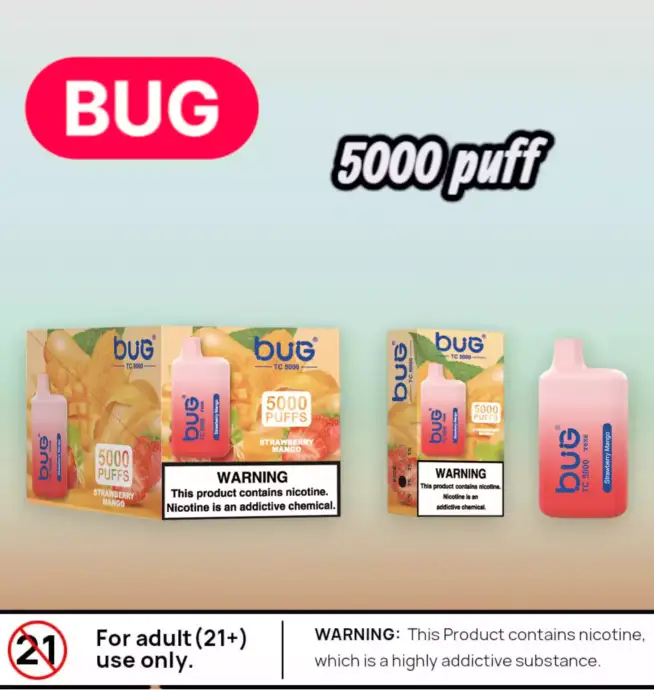 BUG-04 BC5000 – 5000 Züge Einweg-Vape