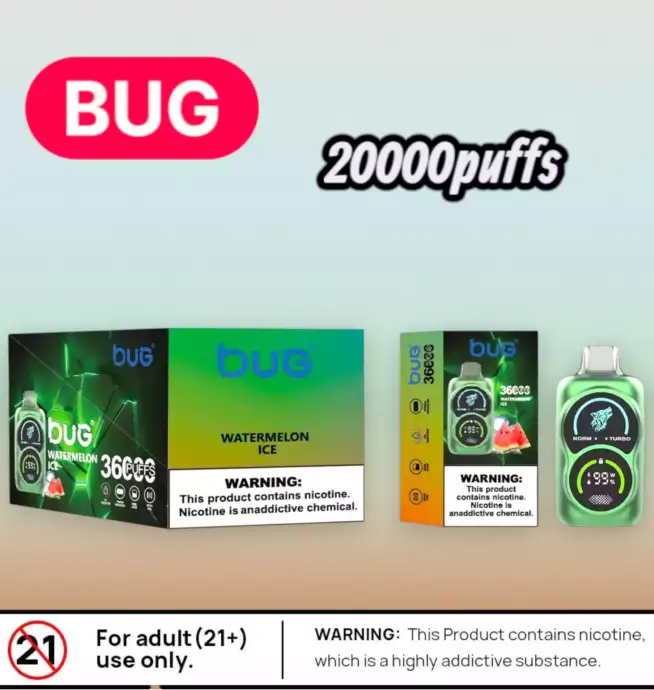 BUG 08 Wolf Head – 20000 Züge Einweg-Vape