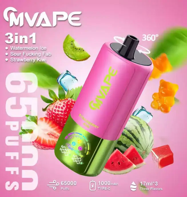 CM-3in1 65000 Puffs – Dreifacher Dampfgenuss