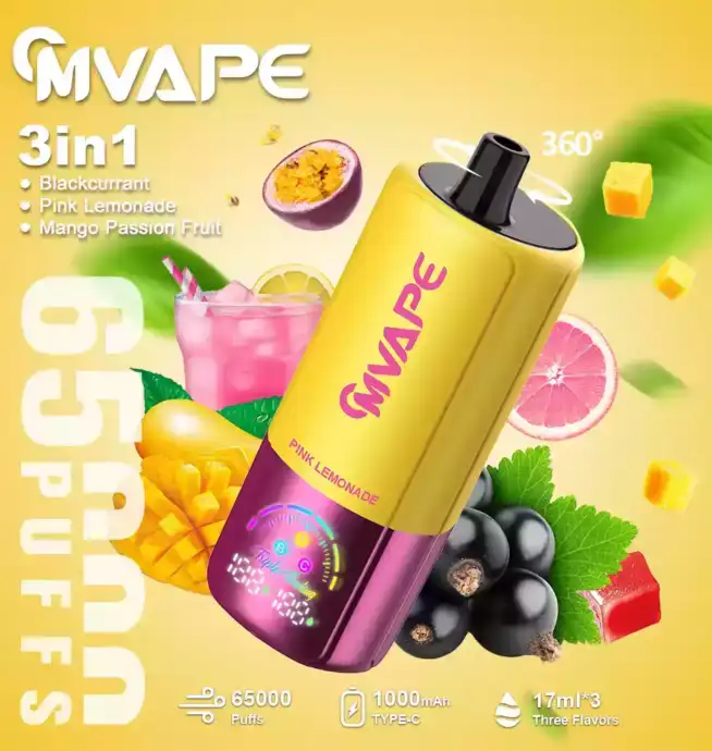 CM-3in1 65000 Puffs – Dreifacher Dampfgenuss