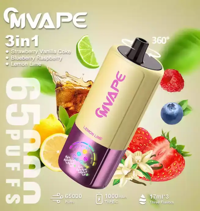 CM-3in1 65000 Puffs – Dreifacher Dampfgenuss