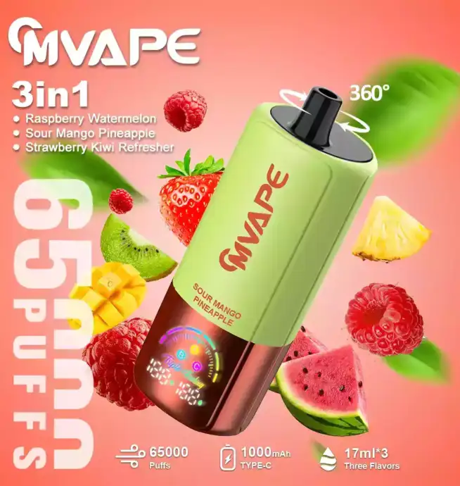 CM-3in1 65000 Puffs – Dreifacher Dampfgenuss