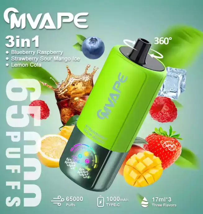 CM-3in1 65000 Puffs – Dreifacher Dampfgenuss