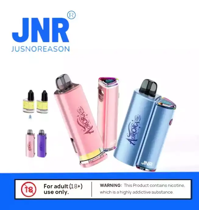 JNR Aurora 30000 PUFF Dual Mesh Coil Technologie Vape