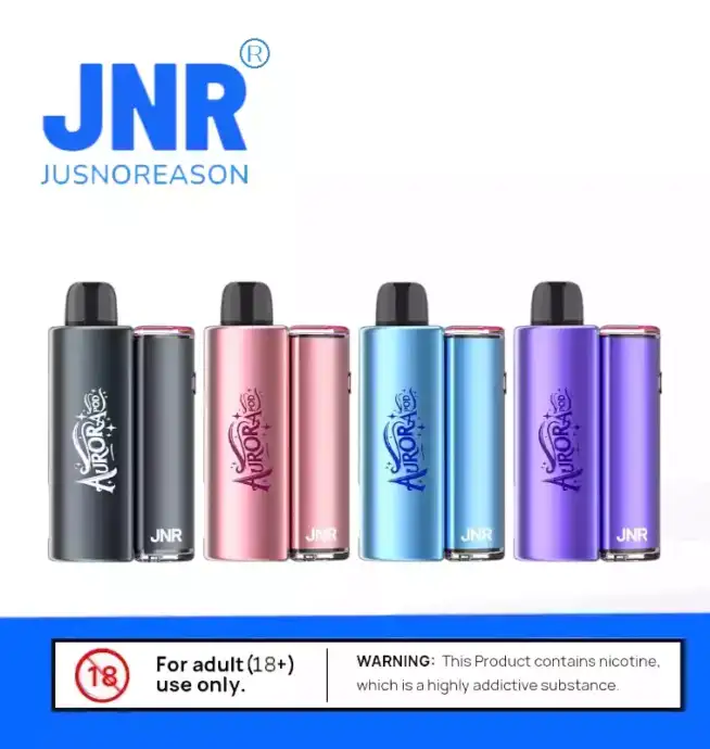 JNR Aurora 30000 PUFF Dual Mesh Coil Technologie Vape
