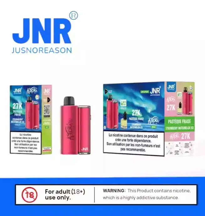 JNR Aurora PUFF 27000 & viele Aromen Vape
