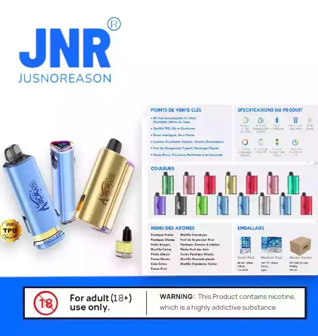 JNR Aurora PUFF 27000 & viele Aromen Vape