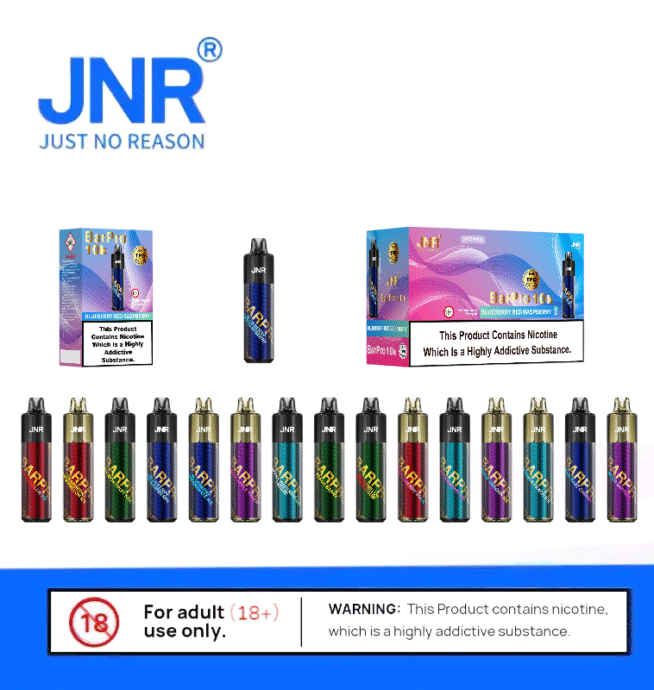 JNR Bar Pro 10K Puffs & viele Aromen Vape