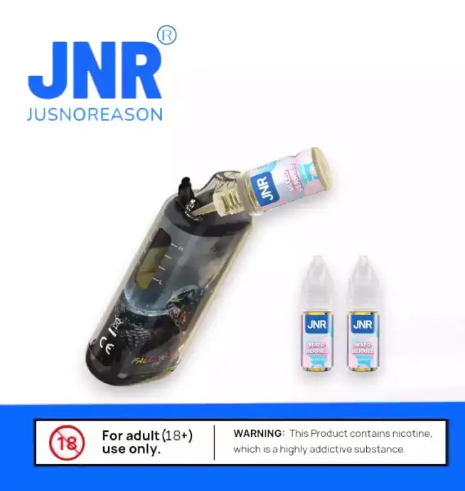 JNR Falcon X Plus 28K Puff Dual Mesh Coil. Vape