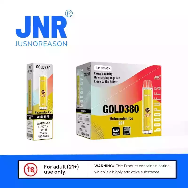 JNR GOLD380 6000 PUFF – Stilvolles Dampfen