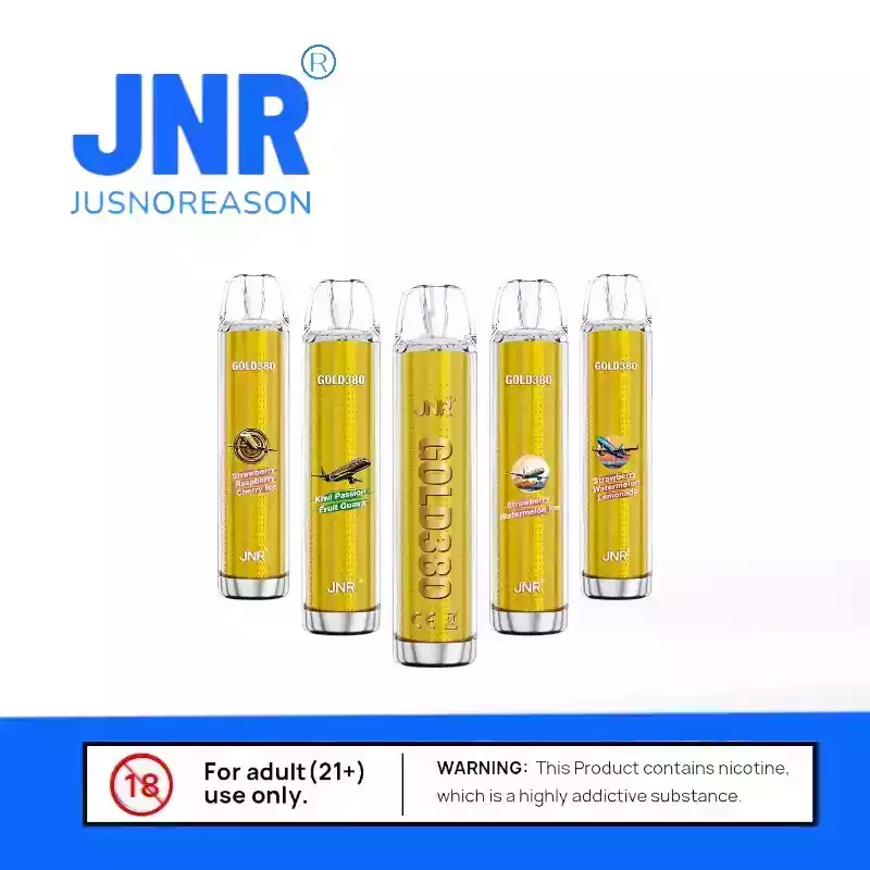 JNR GOLD380 6000 PUFF – Stilvolles Dampfen