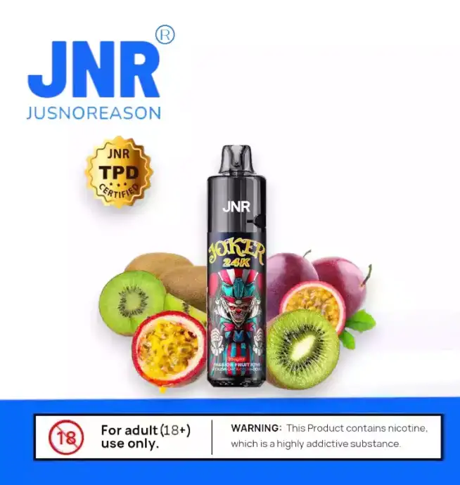 JNR Joker 24K Puffs USB-C Schnellladung.Vape