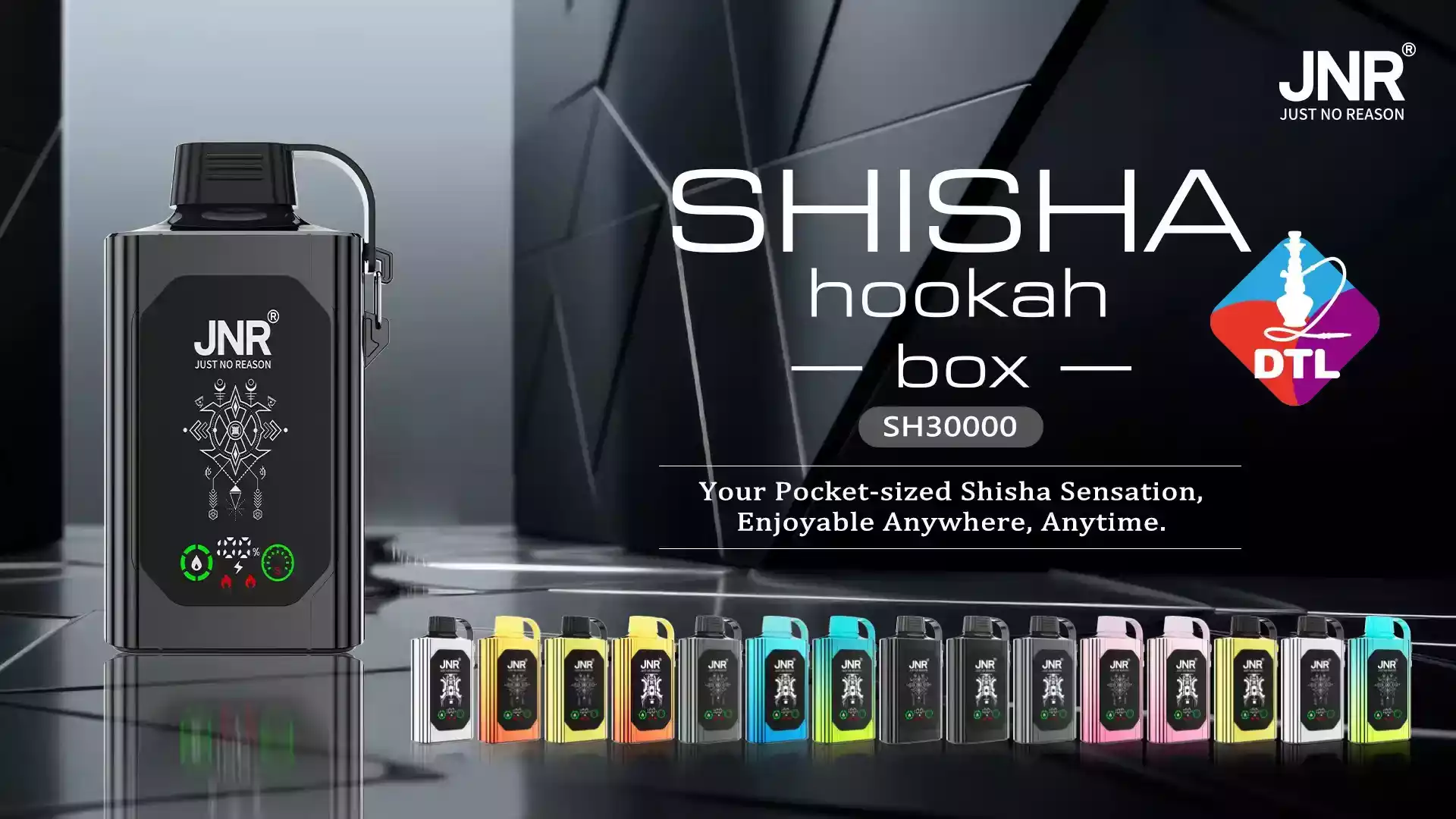 JNR Shisha Box 30000 PUFF Echter DTL-Genuss.Vaping