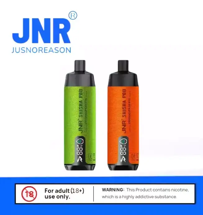 JNR Shisha Pod 20000 Puffs Dual Mesh Coil Vape
