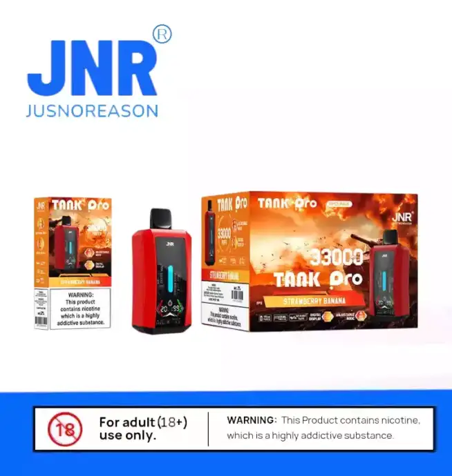 JNR Tank Pro 33000 Puffs Dual Mesh Coil vape