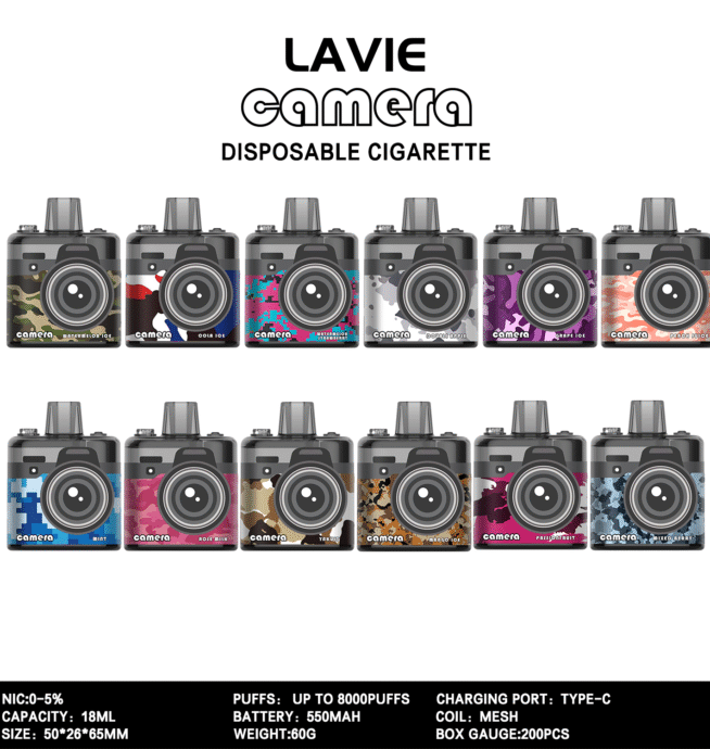 LAVIE Camera 8000 – Kompakt. Geschmackvoll. Stark.
