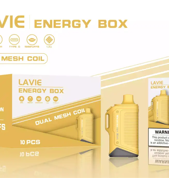 LAVIE Energy Box 15000 – Geschmack trifft Ausdauer