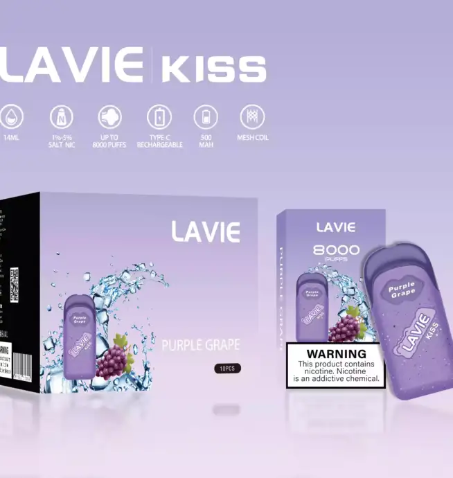LAVIE KISS 8000 – Austauschbarer Pod-Style Vape