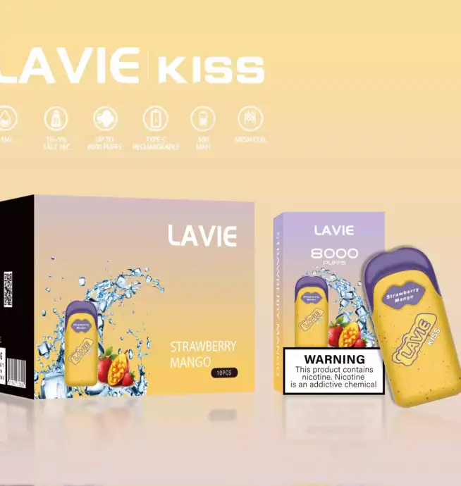 LAVIE KISS 8000 – Austauschbarer Pod-Style Vape