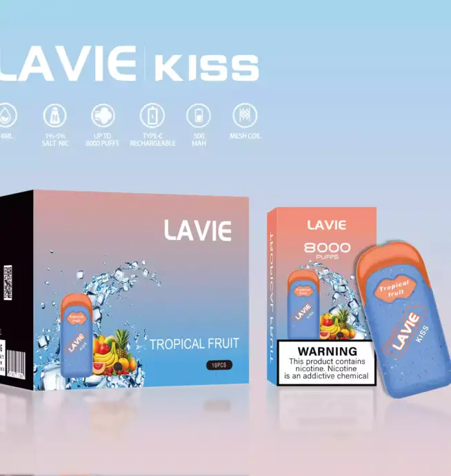 LAVIE KISS 8000 – Austauschbarer Pod-Style Vape