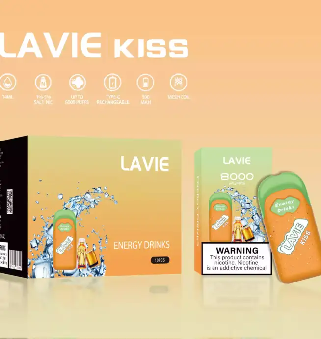 LAVIE KISS 8000 – Austauschbarer Pod-Style Vape