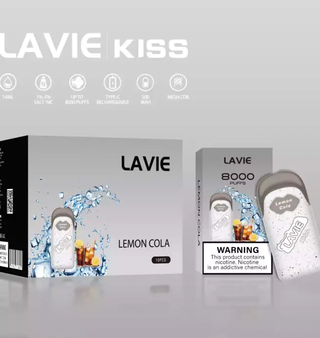 LAVIE KISS 8000 – Austauschbarer Pod-Style Vape