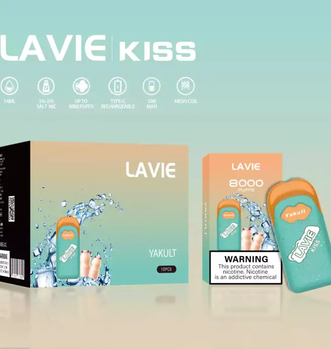 LAVIE KISS 8000 – Austauschbarer Pod-Style Vape