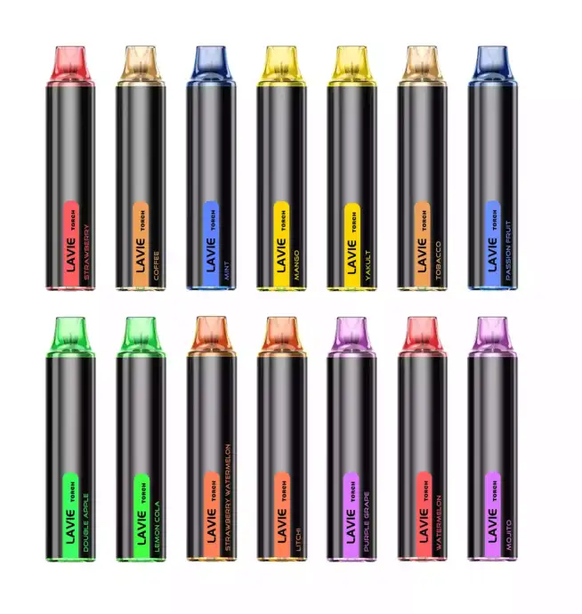 LAVIE Torch 6000 – Kompakter Vape mit 14 Aromen