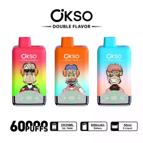 OKSO Double Flavor 60k – Einweg-E-Zigarette