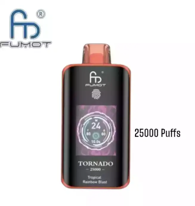 RandM Fumot Tornado 25000 Züge 25K – Vape mit Display & Power