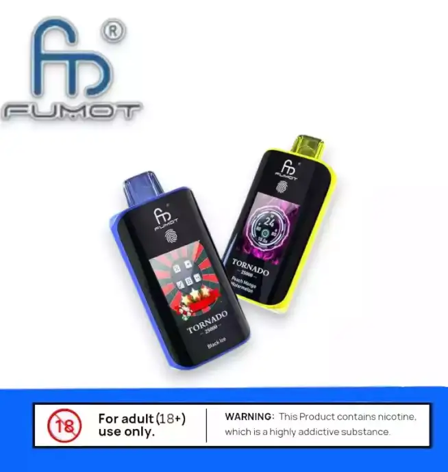 RandM Fumot Tornado 25000 Züge 25K – Vape mit Display & Power