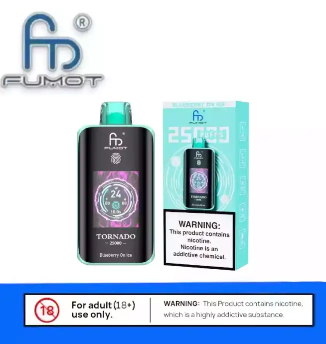 RandM Fumot Tornado 25000 Züge 25K – Vape mit Display & Power