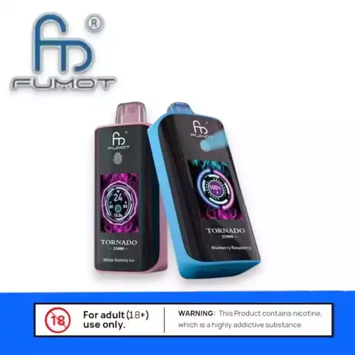 RandM Fumot Tornado 25000 Züge 25K – Vape mit Display & Power