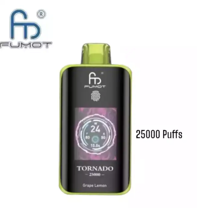 RandM Fumot Tornado 25000 Züge 25K – Vape mit Display & Power