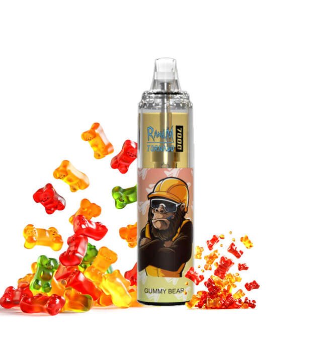 RandM Tornado 7000 Puffs – Wiederaufladbar Vape
