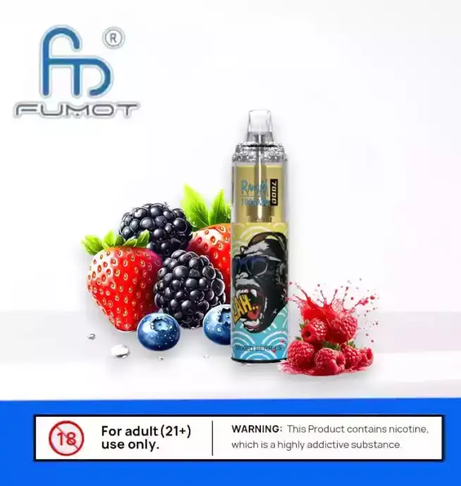 RandM Tornado 7000 Puffs – Wiederaufladbar Vape