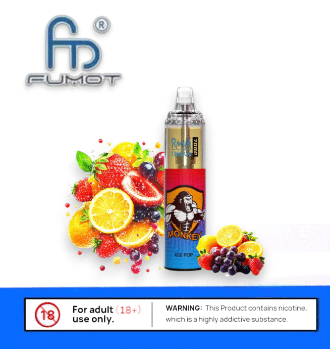 RandM Tornado 7000 Puffs – Wiederaufladbar Vape