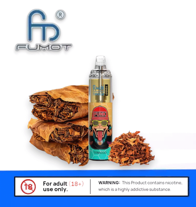 RandM Tornado 7000 Puffs – Wiederaufladbar Vape